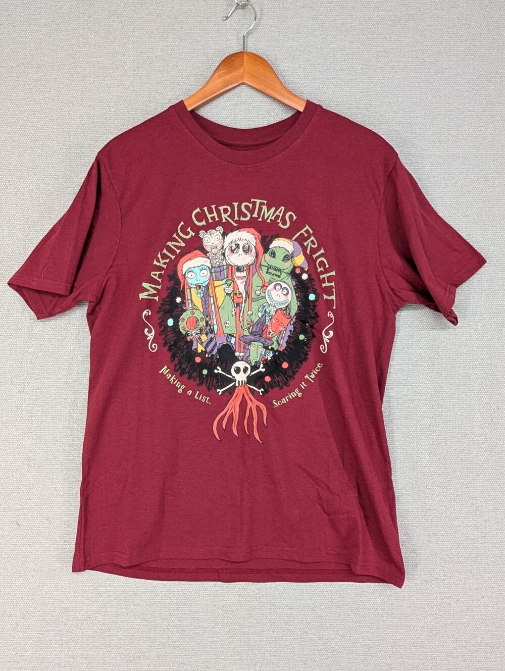 Disney Nightmare Before Christmas TShirt Large Jack Skellington